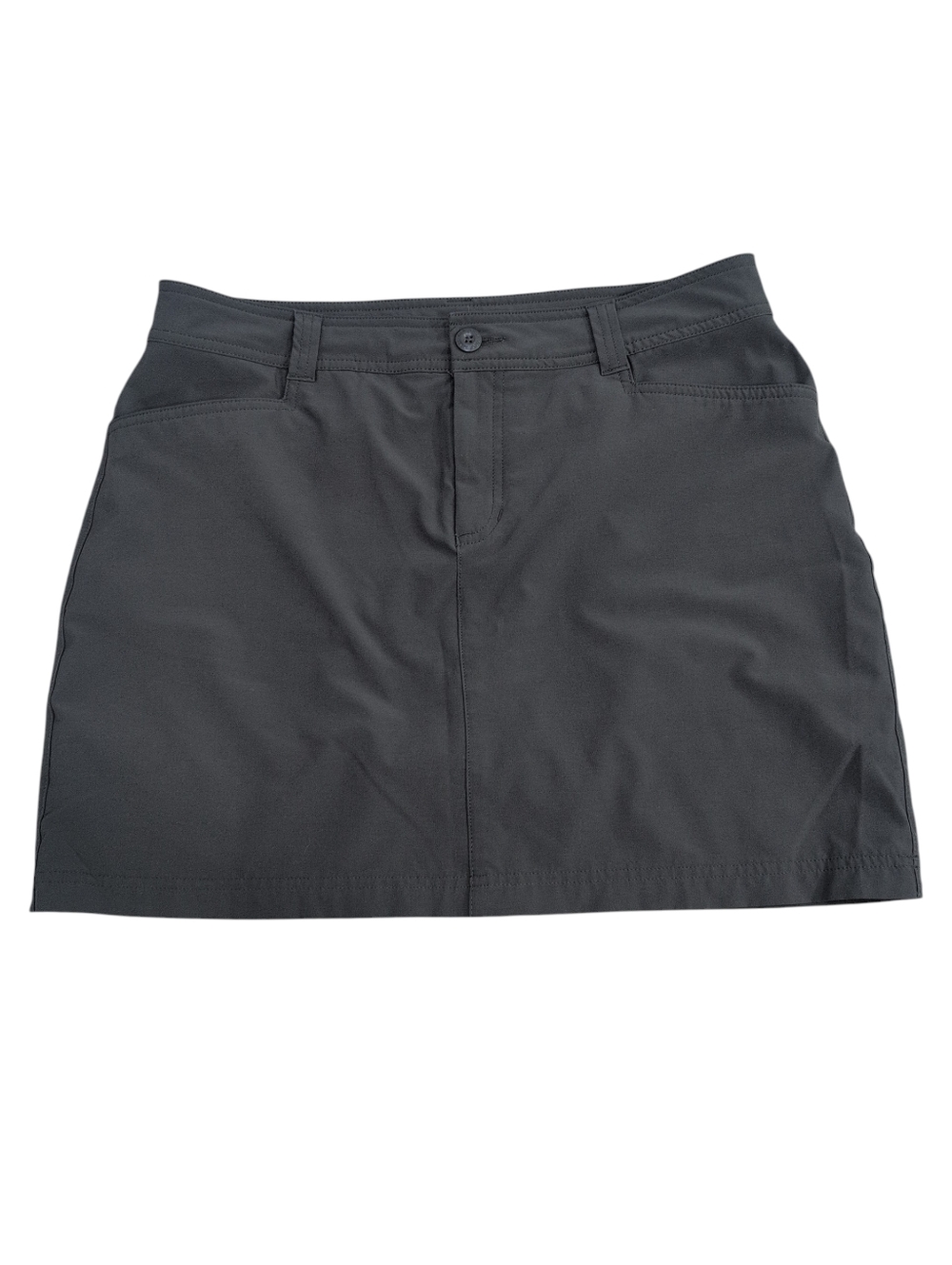 Eddie Bauer Skort, Skirt Shorts, Active Casual Wear, Gray, Size 10